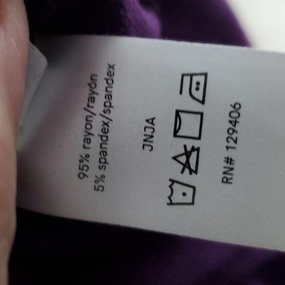 Venus Purple lace top - Picture 11 of 11